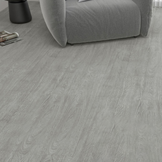 mohe 木暉居家 SPC卡扣防水耐磨地板, 米蘭 灰色, 1組