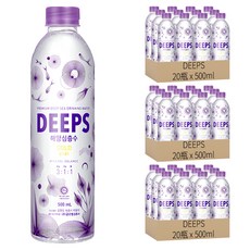 DEEPS 黃金海洋深層水, 500ml, 60瓶