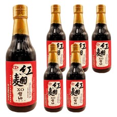 味王 紅麴 XO醬油, 590ml, 6瓶