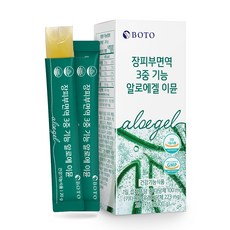 보뚜 장피부면역 3중 기능 알로에겔 이뮨 젤리스틱 15p, 1개, 300g