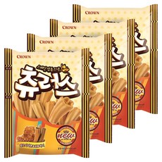 CROWN 皇冠 吉拿棒餅乾, 84g, 4包