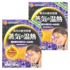 YEER 醫悅氛芳 日本良質40度蒸氣眼罩 薰衣草 舒緩眼部疲勞, 10片, 2盒