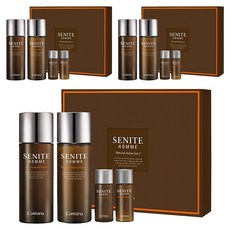 SENITE 男士Natural Active化妝水150ml+乳液 150ml組, 爽膚水 150ml + 乳液 150ml, 3組