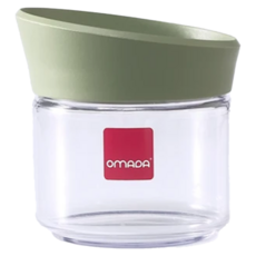 omADA 防潮儲物密封罐 墨綠色 0.5L, 11.5 x 11.2cm, 1個