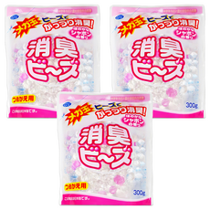 Lion Chemical 獅子化學 消臭珠補充包 (皂香) 植物性除臭成分 大彈力水晶珠, 300g, 3包