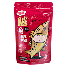 台灣好漁 寶貝高鈣鱸魚鬆 寶寶魚肉鬆/魚鬆/純魚肉不含豆粉味精, 1包, 150g