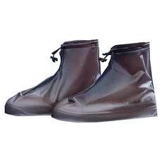 【comet】快穿便攜加厚雨鞋套(雨鞋 雨鞋套 加厚雨鞋套 防滑雨鞋套 輕便雨鞋套/a5)山茶色 3xl, 山茶色