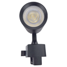 Dr.Bright 亮博士 8W LED軌道燈, 背部散熱孔設計, 鋁製筒身, 尊爵黑, 1個