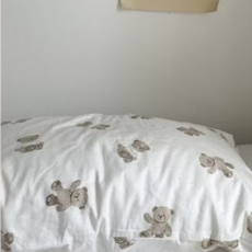 復古純棉枕套 FLOWERVSP-C