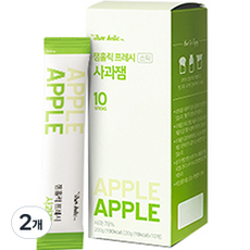 잼홀릭 프레시 사과 스틱잼 10p, 200g, 2개
