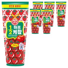 OTTOGI 不倒翁 番茄醬, 280g, 6包