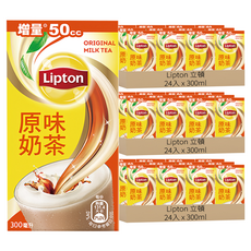 Lipton 立頓 原味奶茶, 300ml, 72入