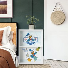 收納王妃 迪士尼 雙層空櫃, 唐老鴨冰品, 2層