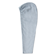 FaSoLa 雙面立絨吸水快乾綁帶乾髮帽, 藍色, 1個