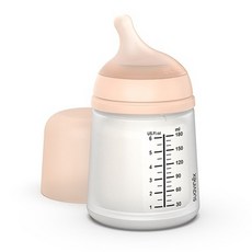 suavinex 蘇維妮 Zero Zero 母乳實感矽膠奶瓶 180ml, 0個月以上, 1個
