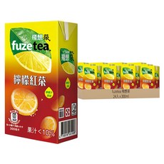 fuzetea 飛想茶 檸檬紅茶, 300ml, 24入