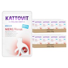 KATTOVIT 腎臟保健餐包, 85g, 48包, 鴨子