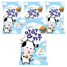 LOTTE 樂天 軟Q牛牛牛奶咀嚼糖, 4個, 79g