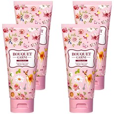 BOUQUET GARNI 高保濕去角質足霜 白麝香, 1入, 4個, 100ml