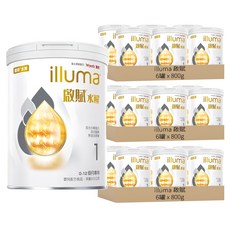 illuma 啟賦 水解嬰兒配方 0~12個月, 800g, 1罐, 18罐