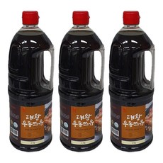 대왕 우동쯔유, 2.1kg, 3개