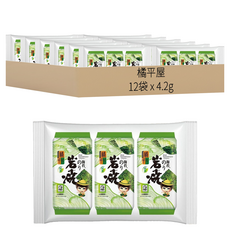 橘平屋 岩燒海苔 原味, 12.6g, 12袋