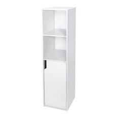 CHIFUN SENHUO 祈樂森活 和曜四格一門櫃 12.5kg, 白色