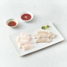 은하수산 광어 지느러미 회 (냉장), 1개, 100g