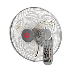 中央興 18吋飛刀型強力掛壁扇, 三段風速, 安全護網, F-184C