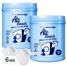 폴메디슨 키즈 아토 표백제 + 계량스푼 세트, 1kg, 6세트