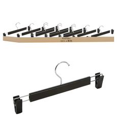 Kodiseu 高檔西裝褲架, 黑色, 10個