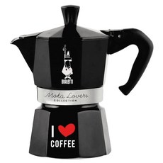 BIALeTTI 拜雷提 經典摩卡壺，只需3~5分鐘，享受現煮義式咖啡, 紀念黑, 1個