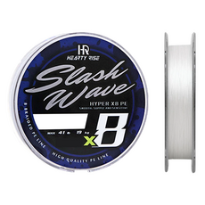 HEARTY RISE 哈帝來斯 SLASH WAVE 斬浪 X8 PE線 2.0號, 1個, 白色