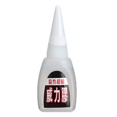 shop4fum 奈米高科技超強黏性威力膠 40秒快乾多用途膠, 1瓶