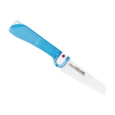 FOREVER 日本製陶瓷摺刀 輕巧款, 藍色, 1支