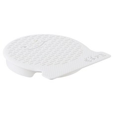 SALUS 佐藤金屬 不沾黏麻糬微波盤, 白色, 1個