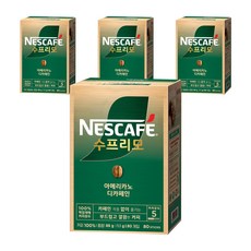 NESCAFE 雀巢咖啡 低咖啡因黑咖啡隨身包, 1.1g, 80條, 4盒