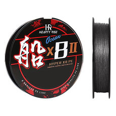 HEARTY RISE 哈帝來斯 OCEAN船 X8 II + PE 線, 灰色, 1捲