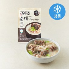 신의주 찹쌀순대국 담백한맛 (냉동), 600g, 1개