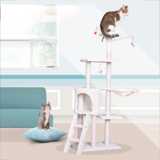 네츄럴프로 세뿔 캣타워, 157 베이지, 1개