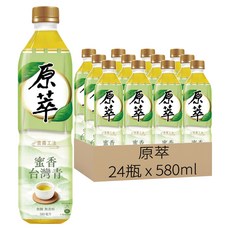 原萃 蜜香台灣青茶, 580ml, 24瓶
