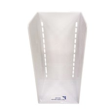 懶角落 組合鏡櫃收納盒 外白內透分層款5層, 1個