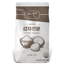 농부의뜰 프리미엄 감자전분 100%, 20kg, 1개