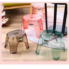 透明防滑板凳 大(30 x 26 x 27cm), 灰色, 1個