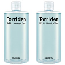 Torriden 台灣公司貨 8D微分子玻尿酸卸妝水, 400ml, 2件