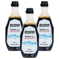DELICIOUS MARKET 照燒醬, 500g, 3個