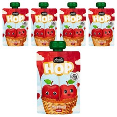 아넬라 HOP 과일 퓨레, 100g, 5개, 사과