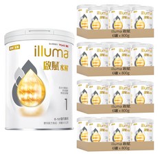 illuma 啟賦 水解嬰兒配方 0~12個月, 800g, 1罐, 24罐