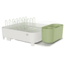 ZUUTii 可伸縮碗盤瀝水架 44.5-64.5x32.5x15.8 cm, 1層, 綠色, 1個
