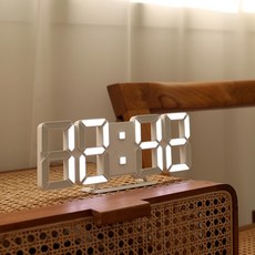mooas Pure 30cm 超薄型 LED 壁鐘 M, 白色